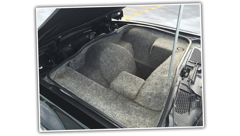 Illustration for article titled I Think You Need To See What A Zimmer QuickSilver's Trunk Looks Like